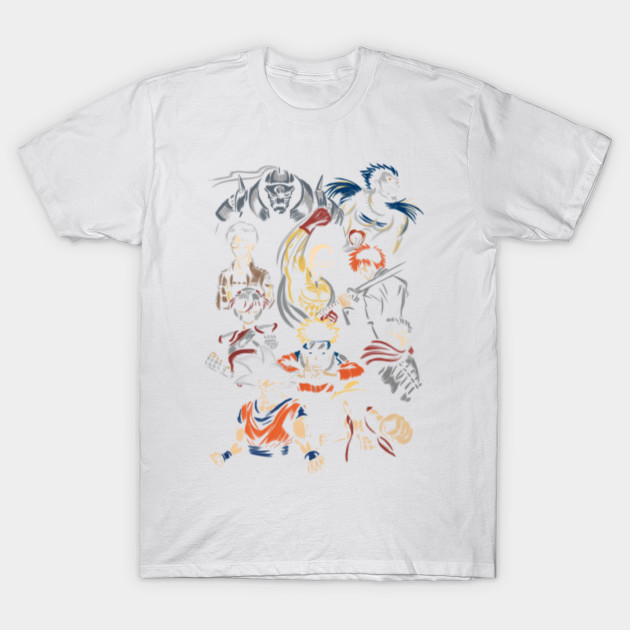 Anime Heroes T-Shirt-TOZ